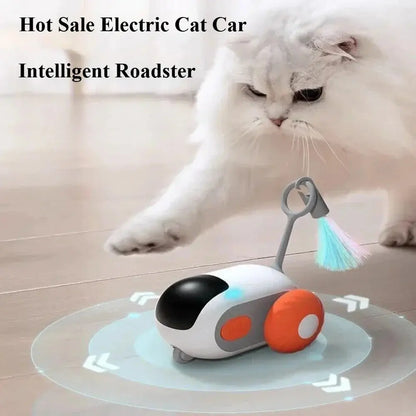 Interactive Remote Control Cat Toy Car