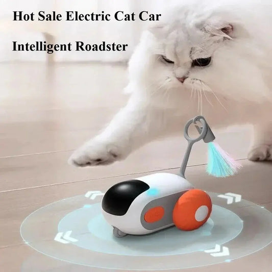 Interactive Remote Control Cat Toy Car