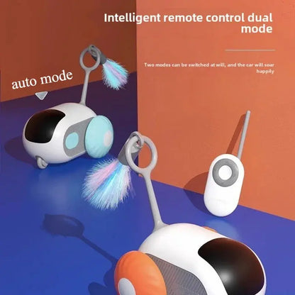 Interactive Remote Control Cat Toy Car
