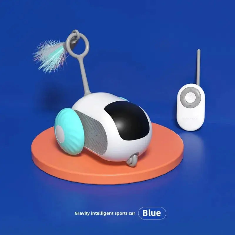 Interactive Remote Control Cat Toy Car