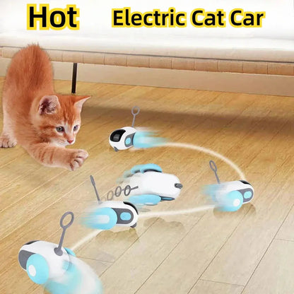 Interactive Remote-Controlled Cat Car Toy