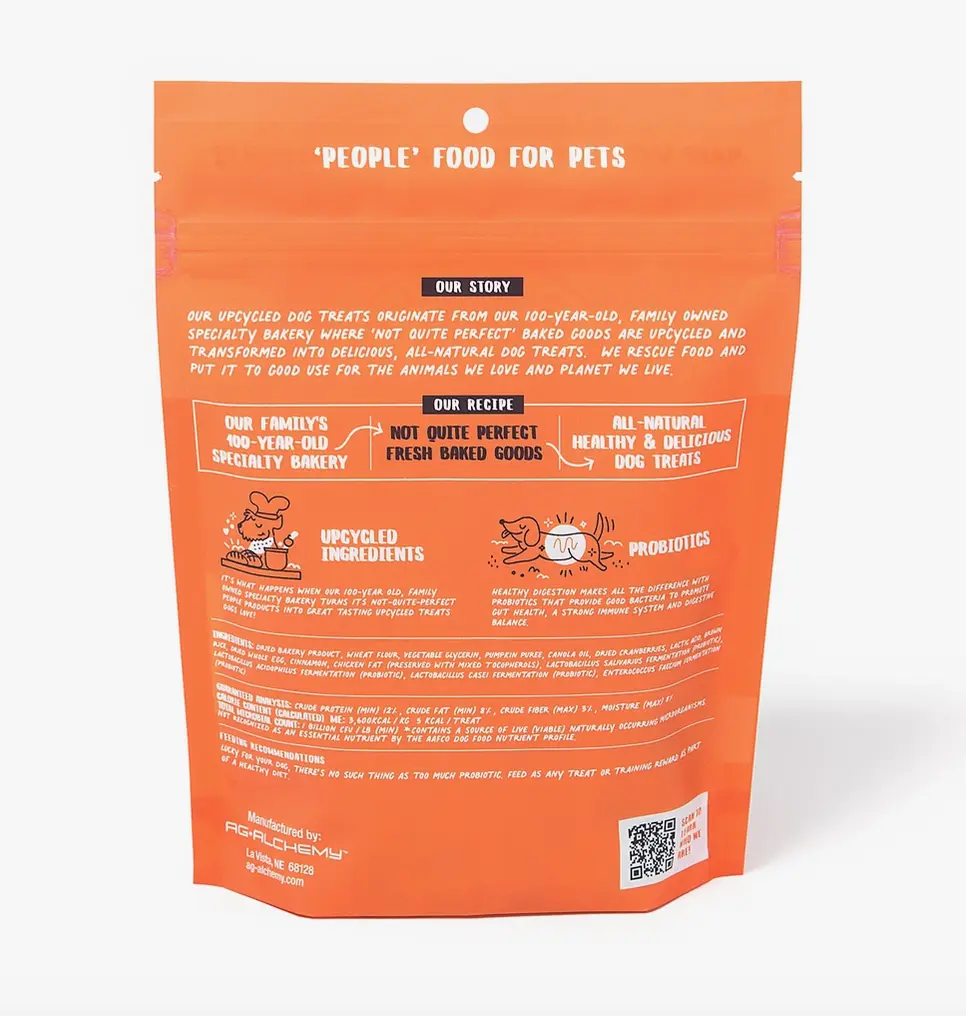 Pumpkin Cranberry Pro Bakery Bites - Soft N Chewy