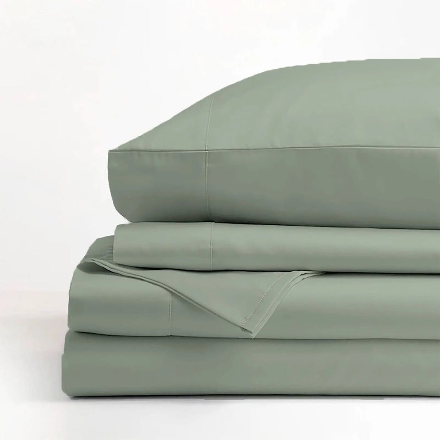 NNEDSZ Ddecor Home 1500 Thread count Premium Cotton Blend Sage King Sheet Set by Ddecor Home