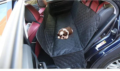 NNEDSZ Heavy Duty Dog Car Seat Cover with Side Flaps, Waterproof Pet Back Seat Cover,  Non-Slip  Scratchproof Dog Hammock for Cars, Trucks and SUVs