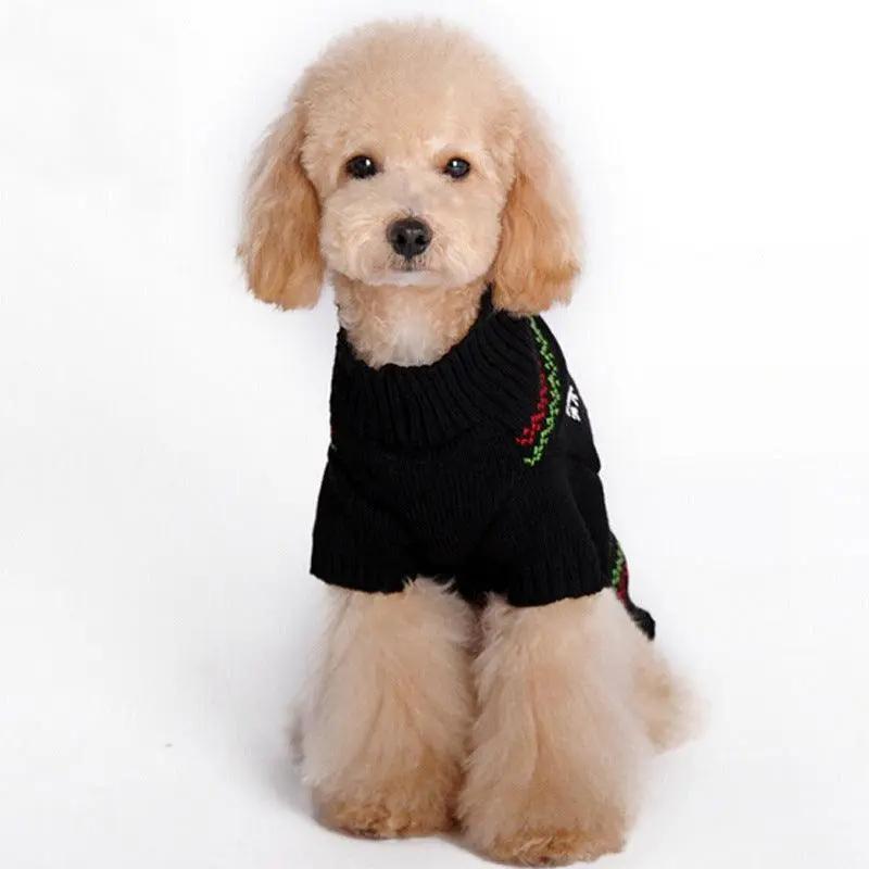 Winter Wonderland Pet Sweater: Cozy Christmas Fashion For Cats And Dogs