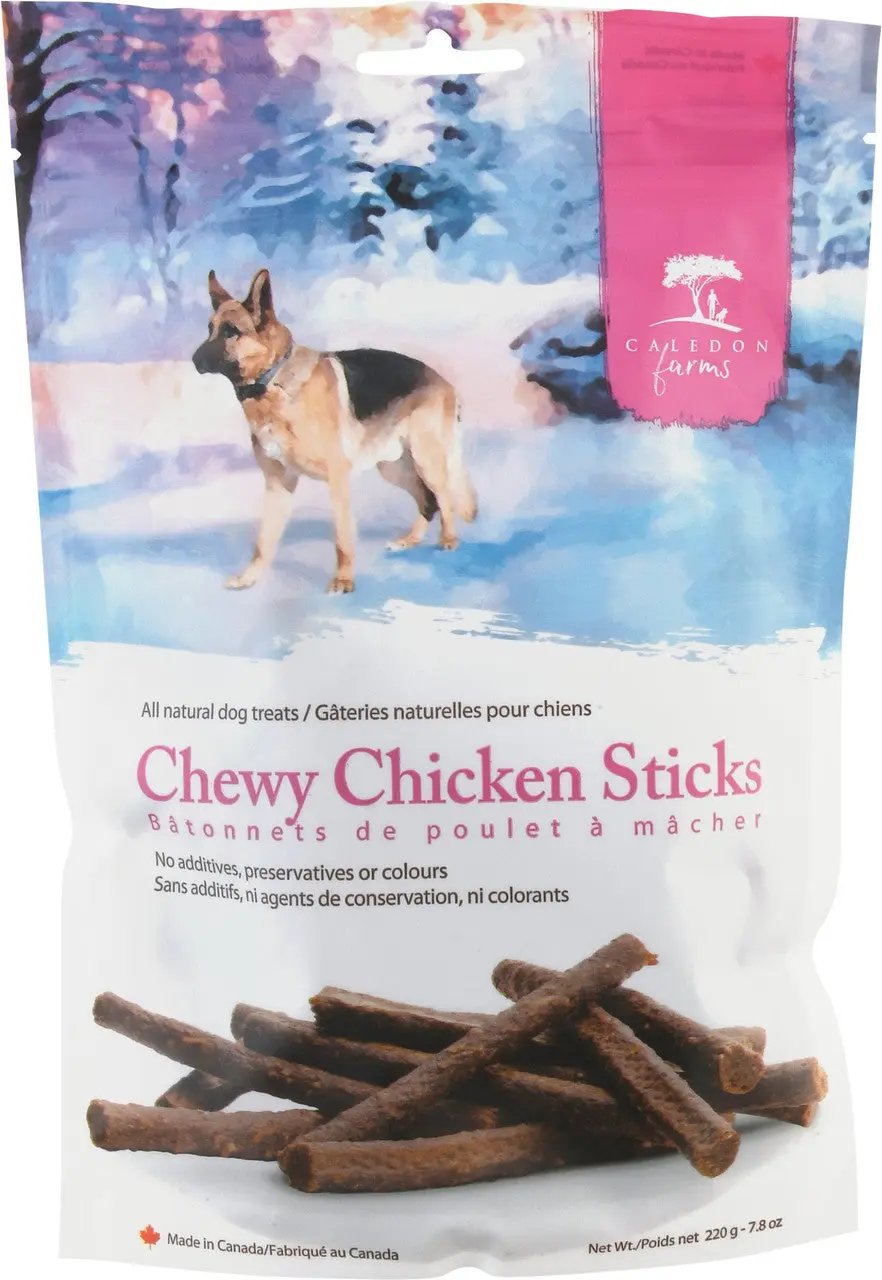 CALED CHW CHKNSTK DOGTRT ( 4 X 7.8 OZ   )