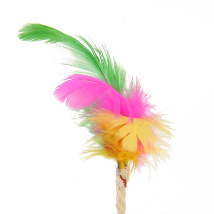 Cat Shuttlecock Toy