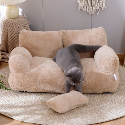 Plush Cat Sofa
