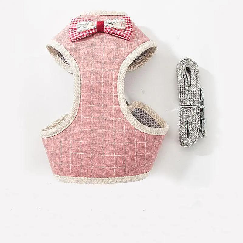 Breathable Mesh Pet Leash For Dogs And Cats