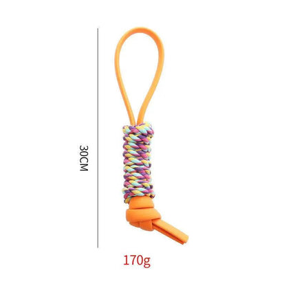 Durable Tpr Dog Chew Toy For Teeth Cleaning And Molar Bite Resistance