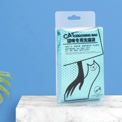 Cat Grooming Essentials Set: Ultimate Cat Bathing Kit With Anti-Scratch Cat Bag And Pet Nail Clipper