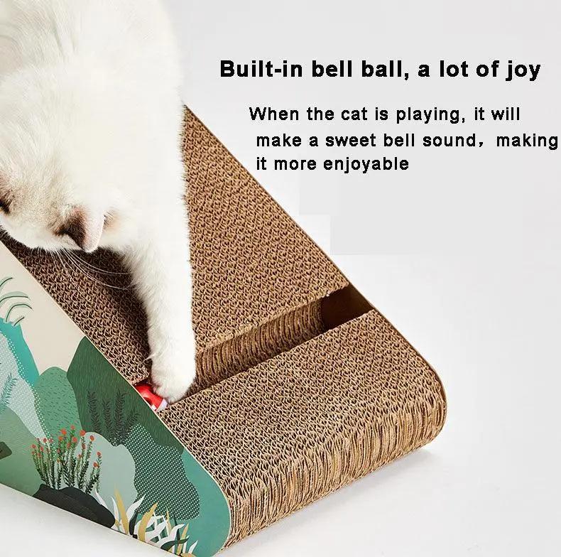 Cat Scratch Pad And Toy Combo
