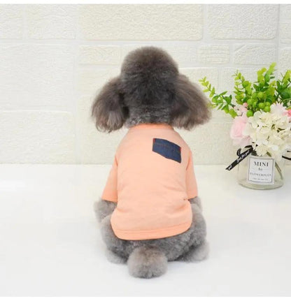 Cozy Cotton Dog Clothes: Stylish And Comfortable Two-Legged Apparel For Dogs