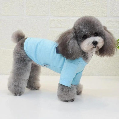 Cozy Cotton Dog Clothes: Stylish And Comfortable Two-Legged Apparel For Dogs
