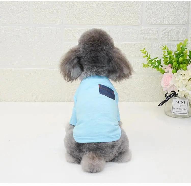 Cozy Cotton Dog Clothes: Stylish And Comfortable Two-Legged Apparel For Dogs