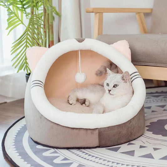 Cozycat Winter Hideaway: Warm And Stylish Cat Litter Kennel