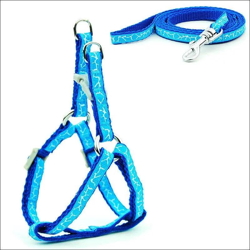 Pet Adventure Chest Strap Leash - Premium Quality Dog And Cat Walking Harness