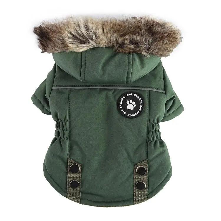 Winter Warmth Zipper Dog Jacket - Stylish And Cozy Pet Apparel