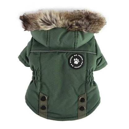 Winter Warmth Zipper Dog Jacket - Stylish And Cozy Pet Apparel