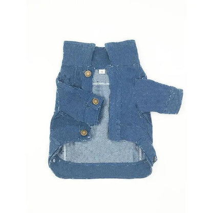 Denim Dog Sweater: Stylish And Cozy Pet Apparel
