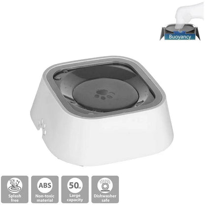 Dog Water Bowl Portable Large Capacity Splash Proof Vehicle Carried Water Feeder Floating Bowl Durable Drinking Dish For Dog Cat