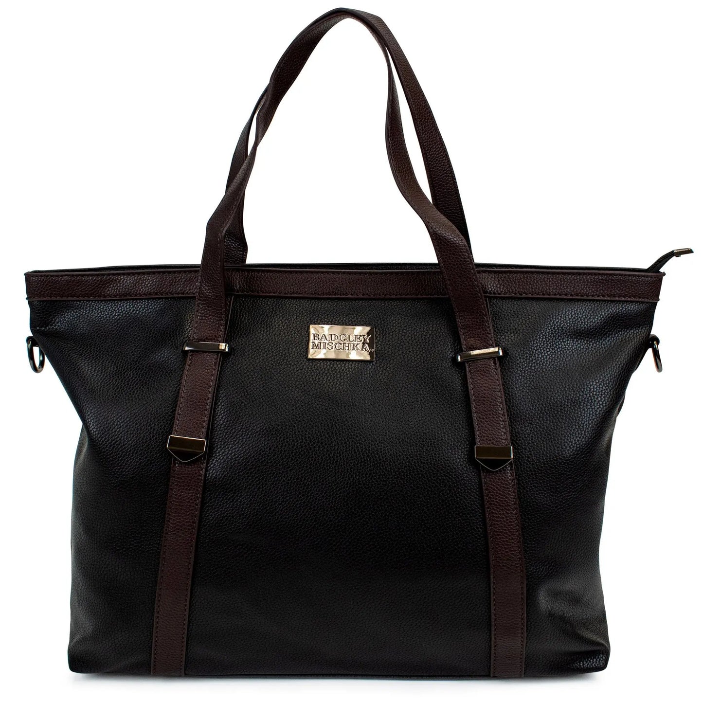 Anna XL Vegan Leather Weekender Tote Bag