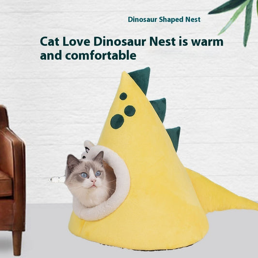 Dinosaur Cat Bed