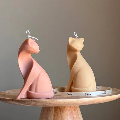 Cute Cat Candle