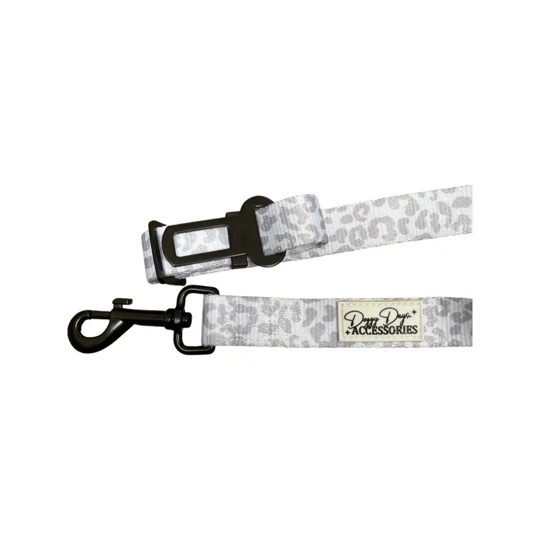 Grey Leopard (7-Piece, Full Dog Accessories Set) by Doggy Days