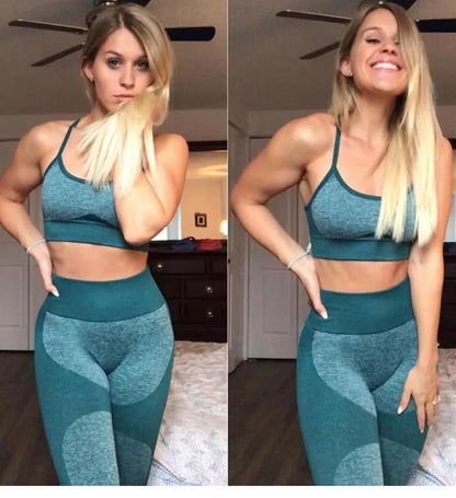 High Waist Yoga Pants Seamless Women Sports Leggings Fitness