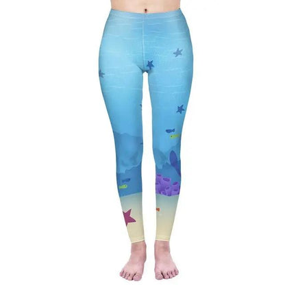 Fashion Women Legging Pink Tropics Printing With Multicolor Pattern Leggins High Elasticity Legins Fitness Pants Leggings