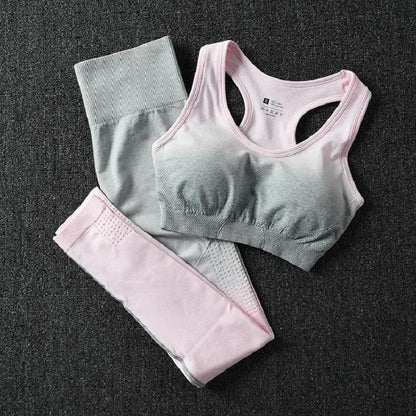 women gym clothes sports bra and leggings gym sportswear
