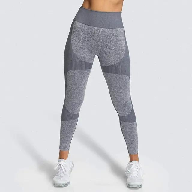 High Waist Yoga Pants Seamless Women Sports Leggings Fitness