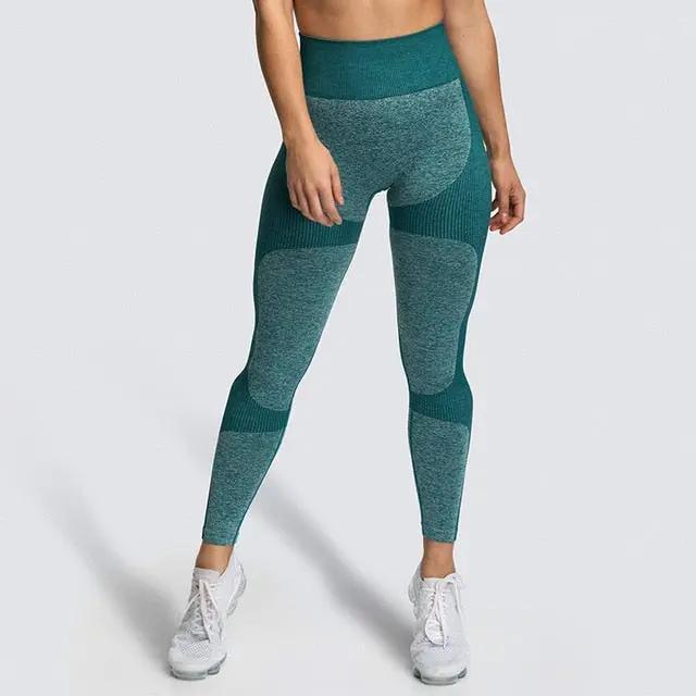 High Waist Yoga Pants Seamless Women Sports Leggings Fitness