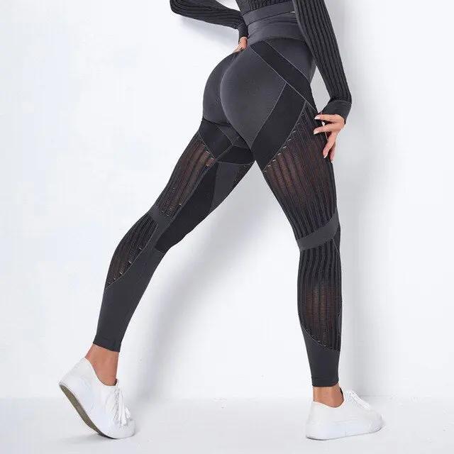 High Waist Yoga Pants Gym Leggings Sport Women Fitness Push Up Leggings Workout Running Tights Sexy Scrunch Butt Leggins
