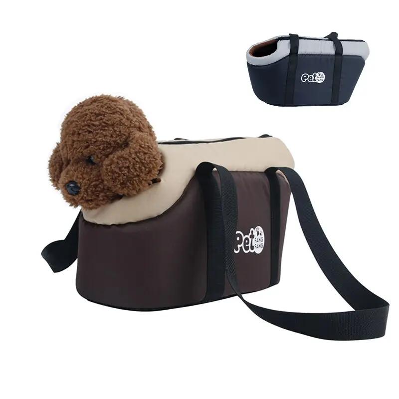 Pet Dog Bag Soft Breathable Car Seat Dog Carriers Portable Single Carrier Bags Outdoor Pet Shoulder Handbag for Dogs Accessories