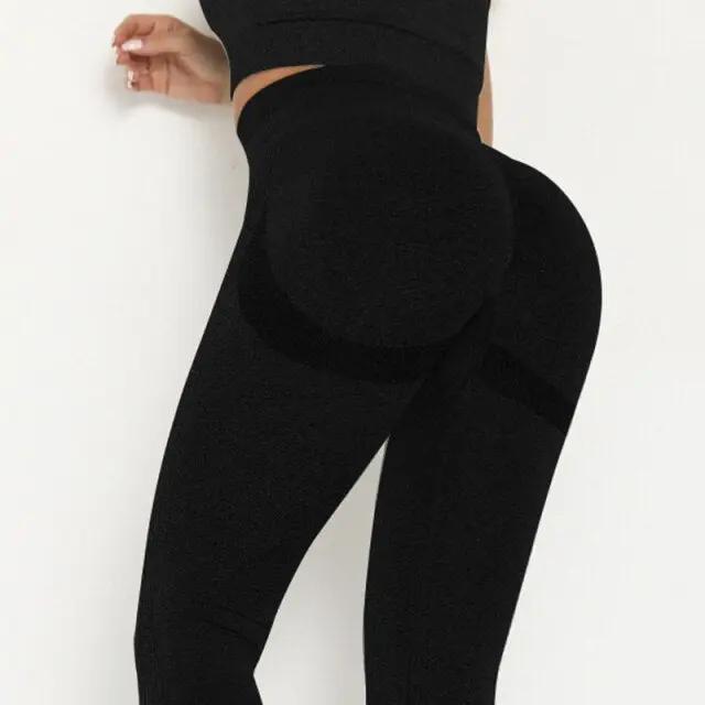 Seamless Yoga Pants Fitness Leggings For Women Workout Sports Tights Gym Clothes High Waist Leggins Athletic Exercise Trousers