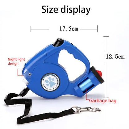 Pet Dog Leash Retractable Automatic Leash Lead for Small Dogs Cat Traction Rope Leash for Pet Walk Supplies