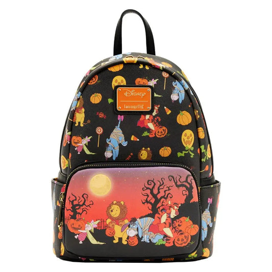 Winnie the Pooh Halloween Group Glow Mini Backpack